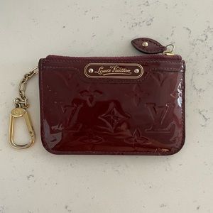 Louis Vuitton maroon wallet